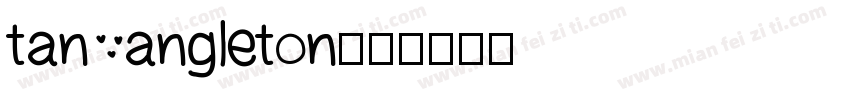 tan angleton字体转换